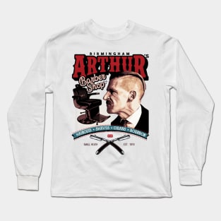 ARTHUR BARBER SHOP Long Sleeve T-Shirt